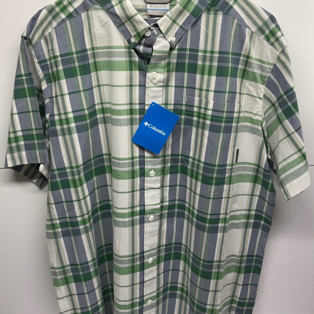 Columbia Men's Short Sleeve Button Down Shirt